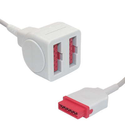 متوافق مع GE Marquette Dual Socket IBP Adapter Cable B3072-07